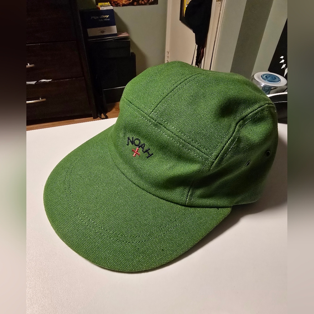 Green 5-Panel Cap with Embroidered NOAH Logo *Rare*
